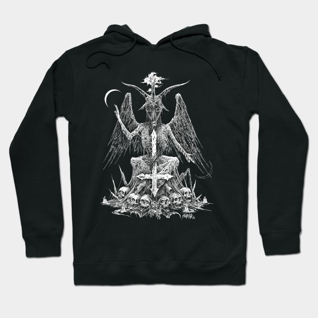 Baphomet Hoodie by sawblade666